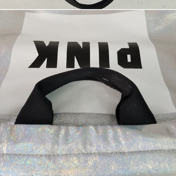 PINK Victoria's Secret Holo Hologram Bag Backpack - Picture 8 of 11